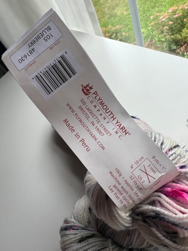 Plymouth Yarn Company - Happy Feet 100 Splash hand-dyed - Image 2